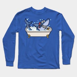 Shark bath Long Sleeve T-Shirt